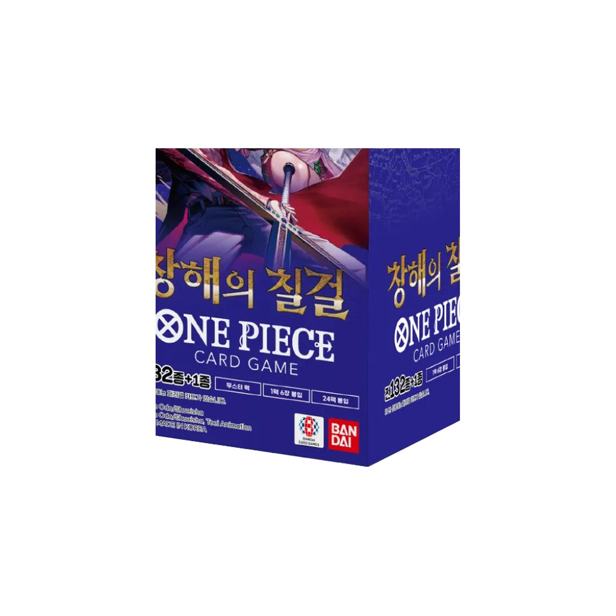 [OPK-14] One Piece TCG: The Azure Sea's Seven Booster Box (Korean) - close-up