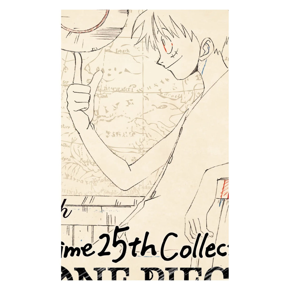 [EBK-02] One Piece TCG: Anime 25th Collection Booster Box (Korean) - artwork close-up