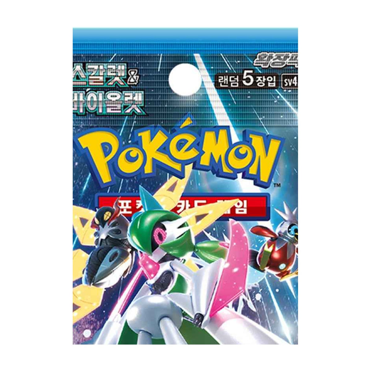 Pokémon TCG [Scarlet & Violet] Future Flash Booster Box (Korean, Sealed) - close-up