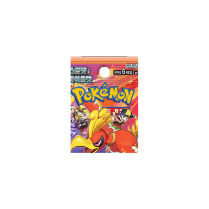 Pokémon TCG [Scarlet & Violet] Heat Wave Arena Booster Box (Korean, Sealed) - close-up