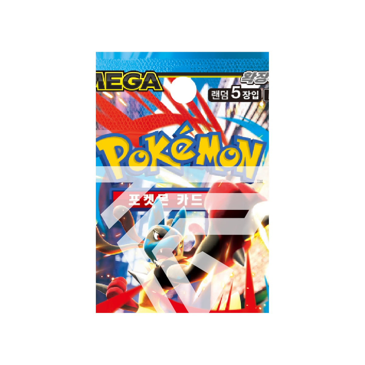 Pokémon TCG [MEGA] Mega Brave Booster Box (Korean, Sealed) - close-up