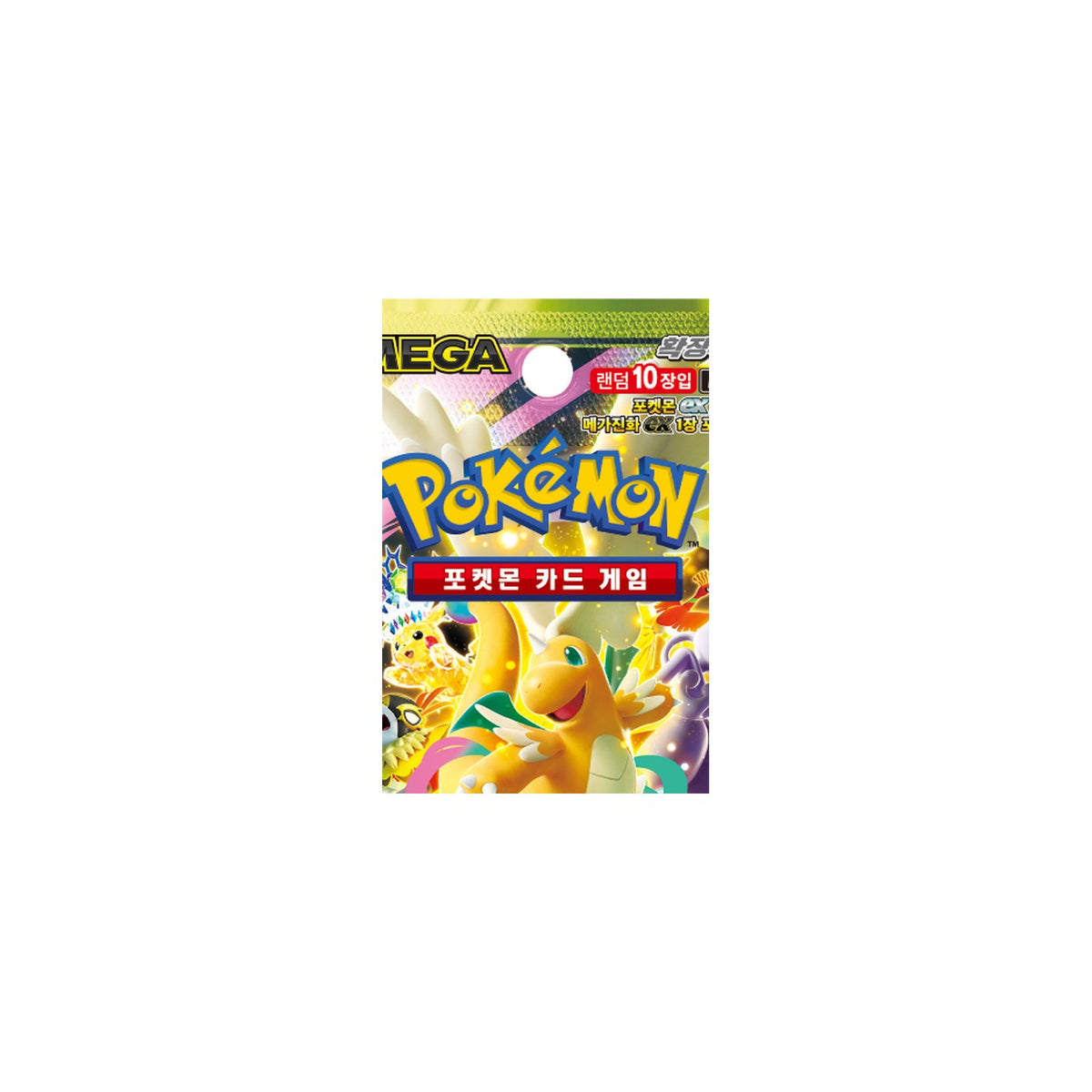 Pokémon TCG [MEGA] Dream EX Booster Box (Korean, Sealed) - close-up