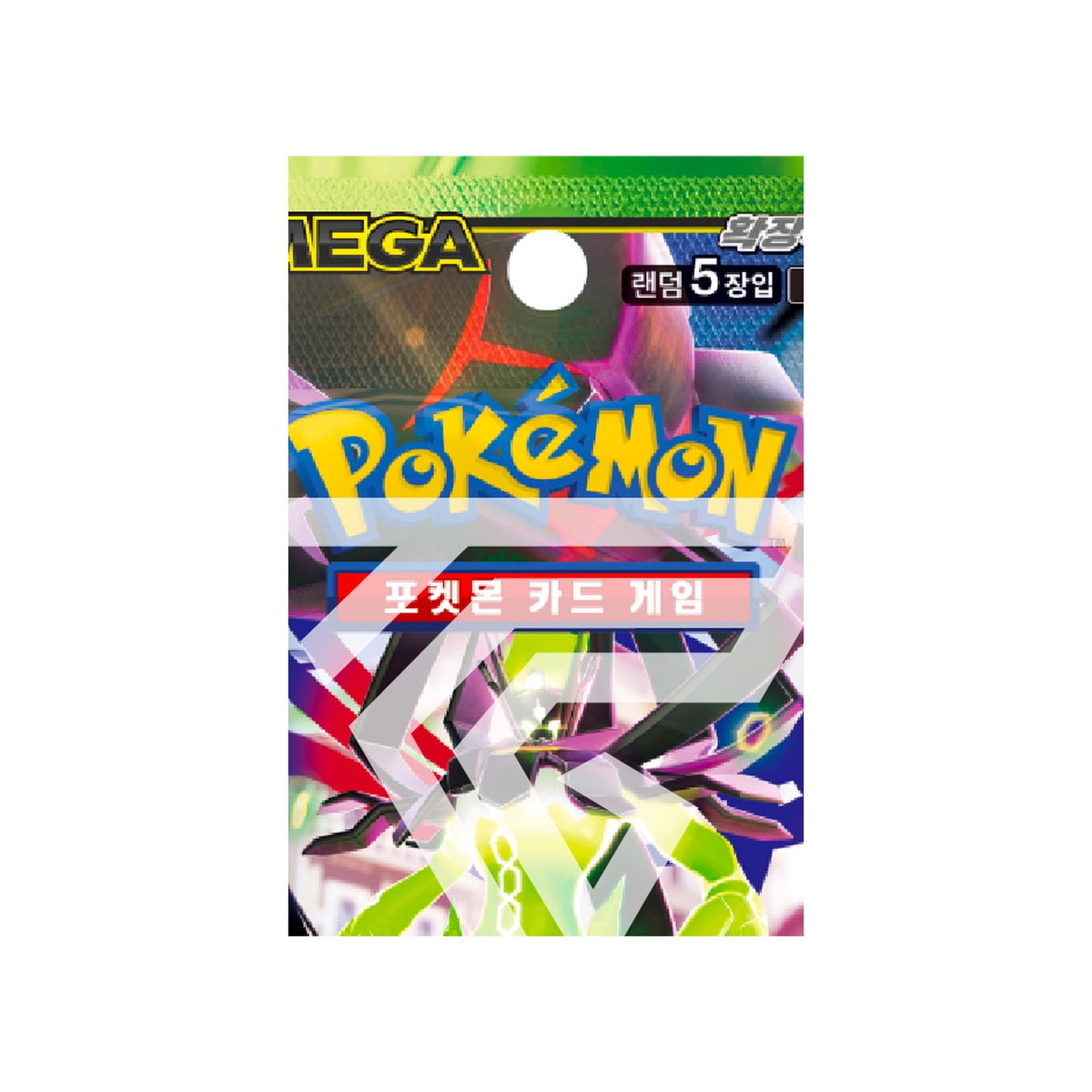Pokémon TCG [MEGA] Munikis Nihil Zero Booster Box (Korean, Sealed) - close-up