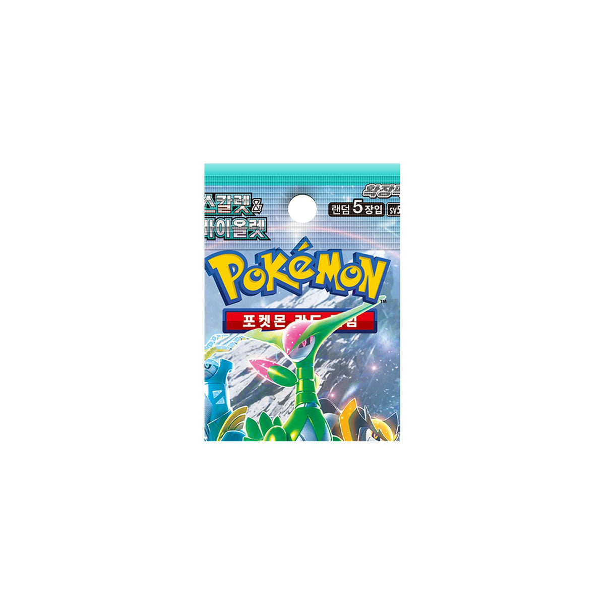 Pokémon TCG [Scarlet & Violet] Cyber Judge Booster Box (Korean, Sealed) - close-up