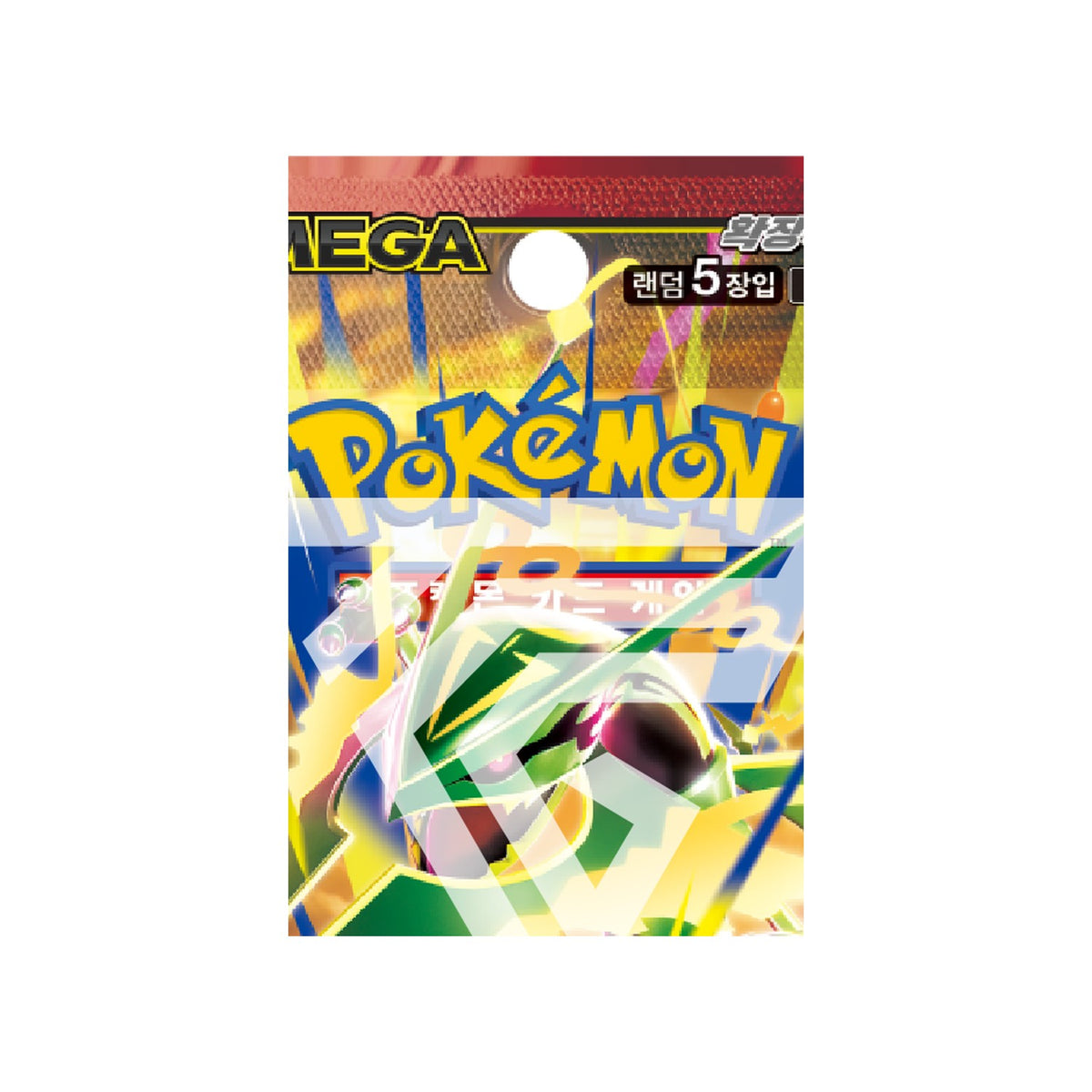 Pokemon TCG Mega Expansion "Storm Emeralda" Booster Box (Korean Edition) - close-up