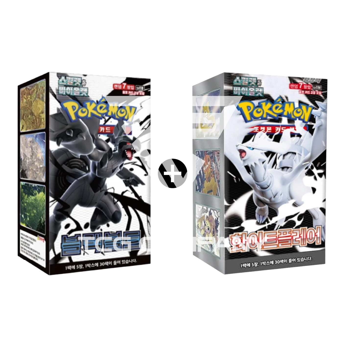 [Scarlet & Violet] White Flare & Black Bolt Booster Boxes (Korean)