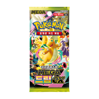 Pokémon TCG [MEGA] Dream EX Booster Box (Korean, Sealed)