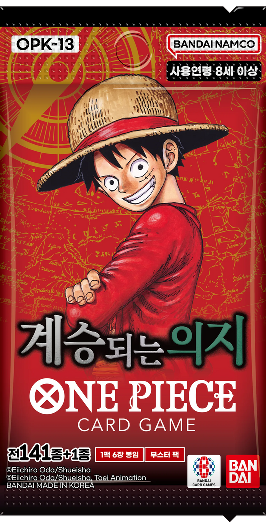 [OPK-13] One Piece TCG: Carrying On His Will Booster Box (Korean)