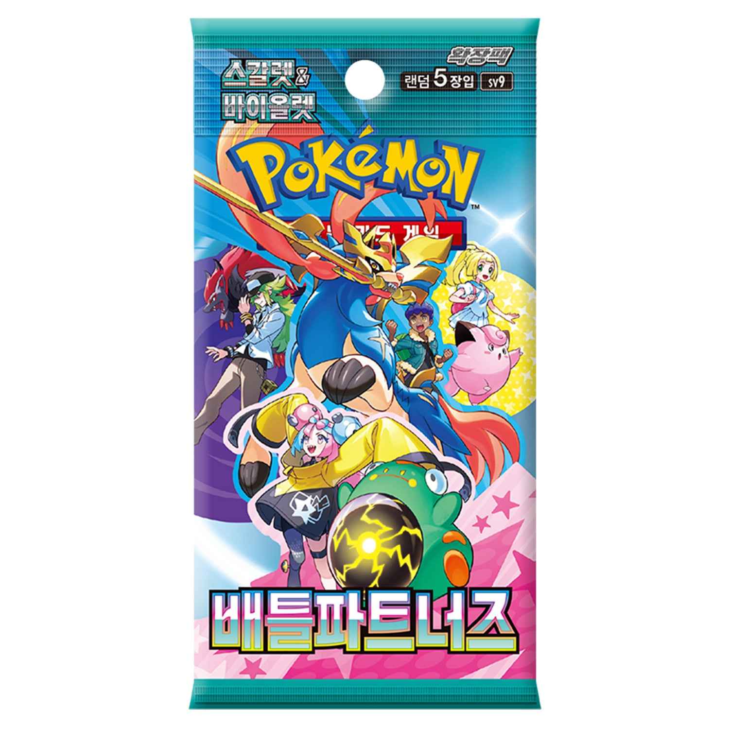 韓国版】ポケモンBOX Scarlet & Violet] Battle Partners Booster Box (Korean