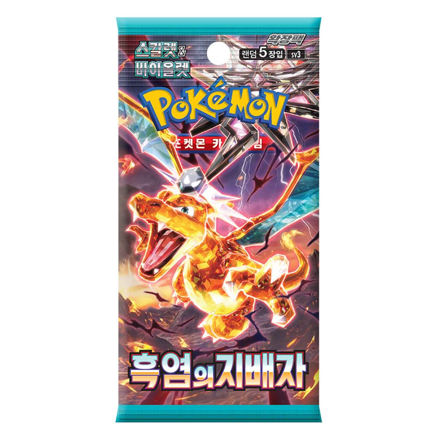 [Scarlet & Violet] Ruler of the Black Flame Booster Box (Korean) - TCG_Korea