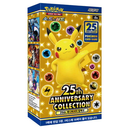 [Sword & Shield] 25th ANNIVERSARY COLLECTION Booster Box (Korean) - TCG_Korea