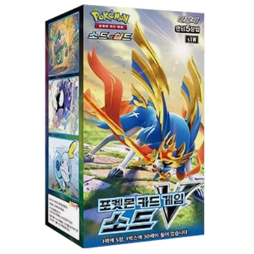 [Sword &amp; Shield] Sword V Enhanced Booster Box (Korean) - TCG_Korea